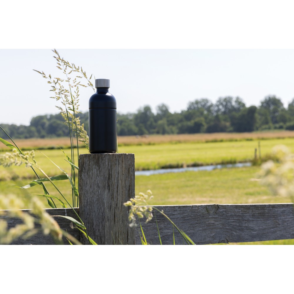 Butelka sportowa 800 ml Soda do napojów gazowanych, stal nierdzewna z recyklingu