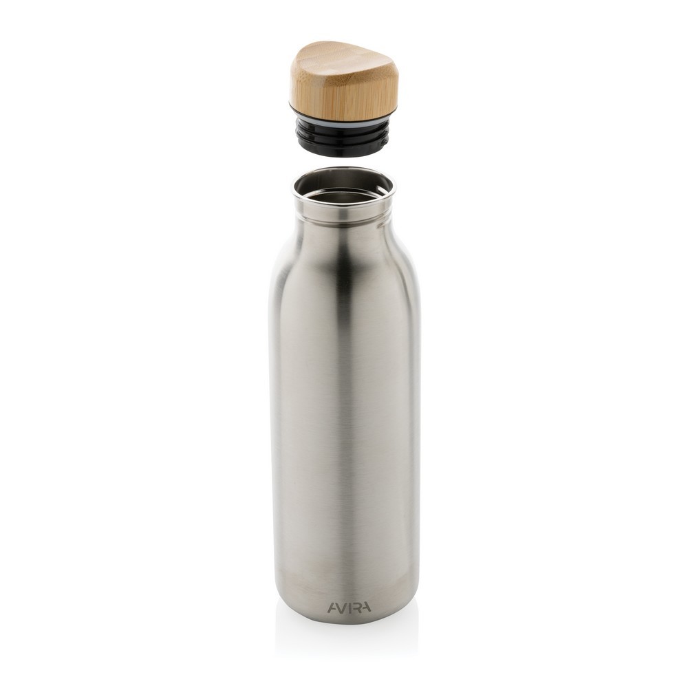 Butelka sportowa 600 ml Avira Alcor, stal nierdzewna z recyklingu