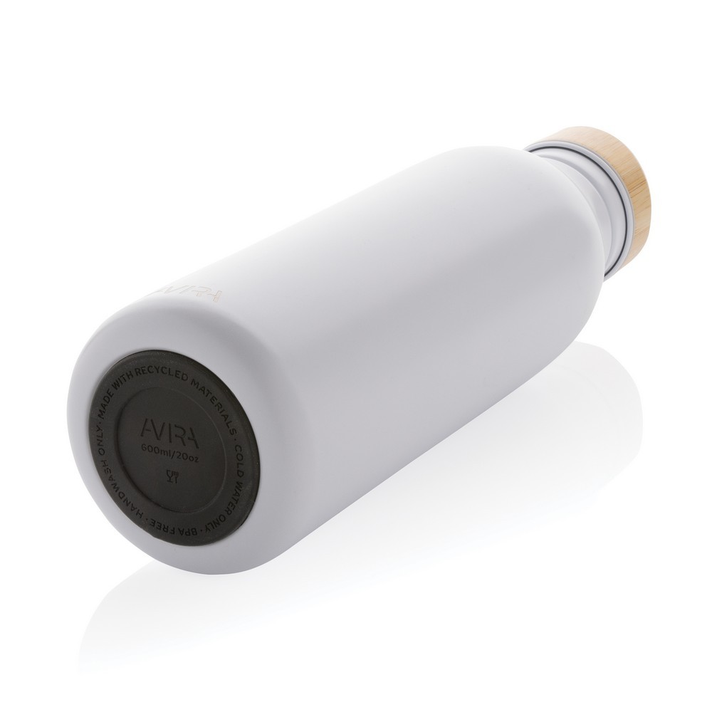 Butelka sportowa 600 ml Avira Alcor, stal nierdzewna z recyklingu