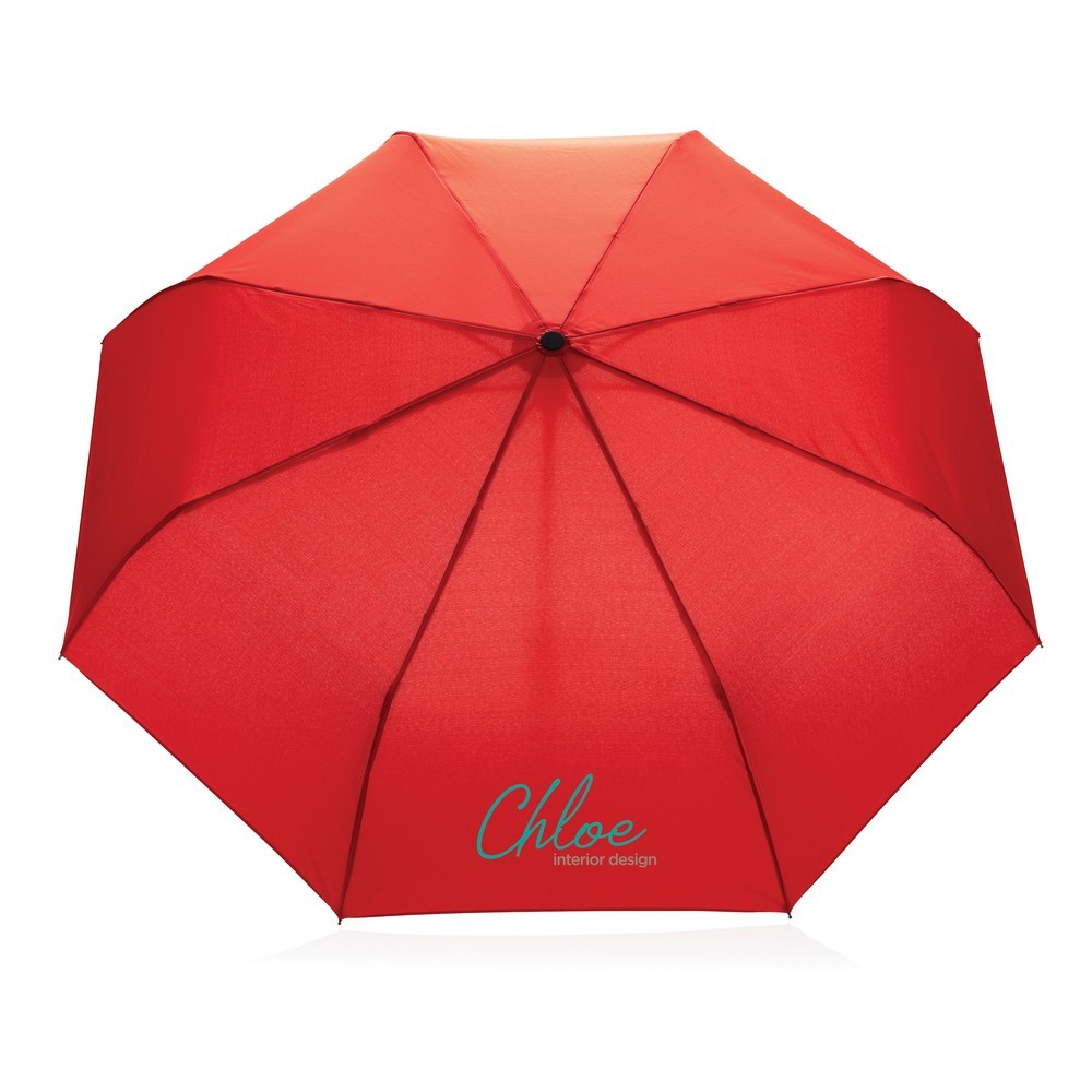 Bambusowy parasol automatyczny 21" AWARE™ RPET