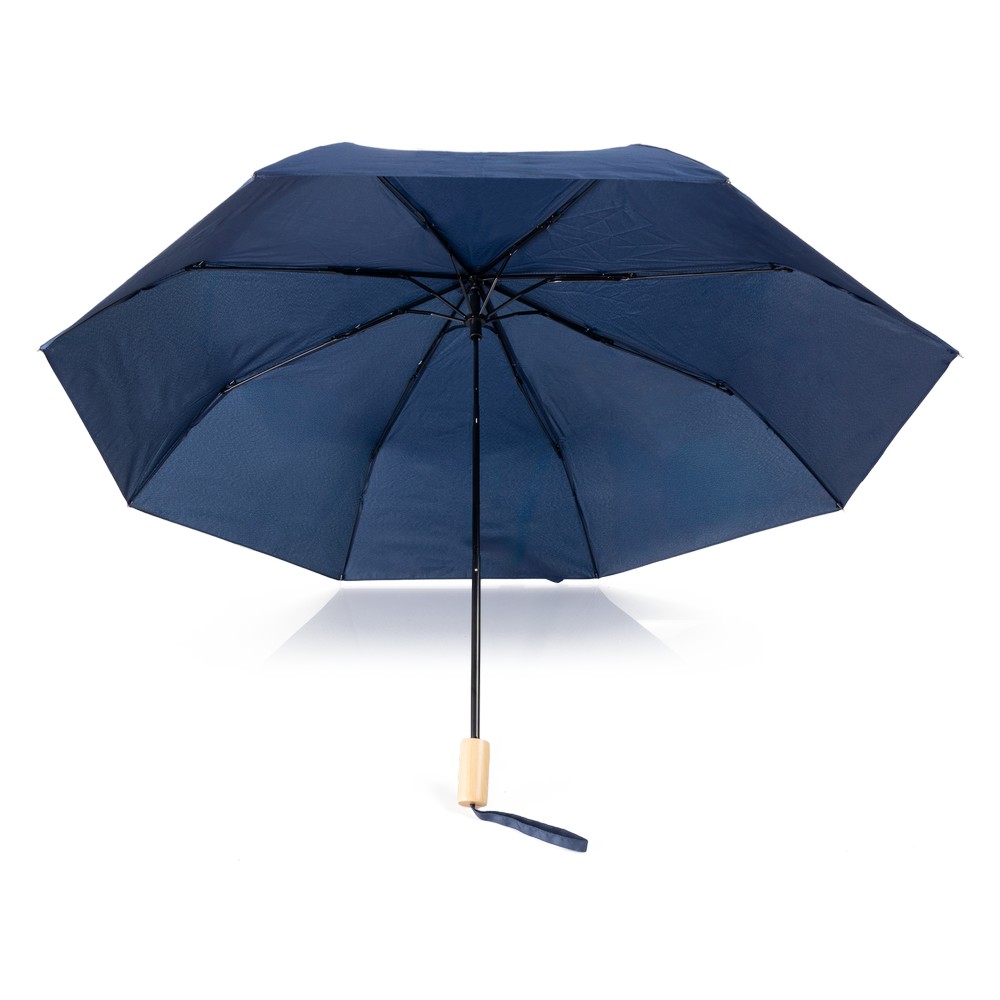 Wiatroodporny parasol manualny RPET, składany | Uksan