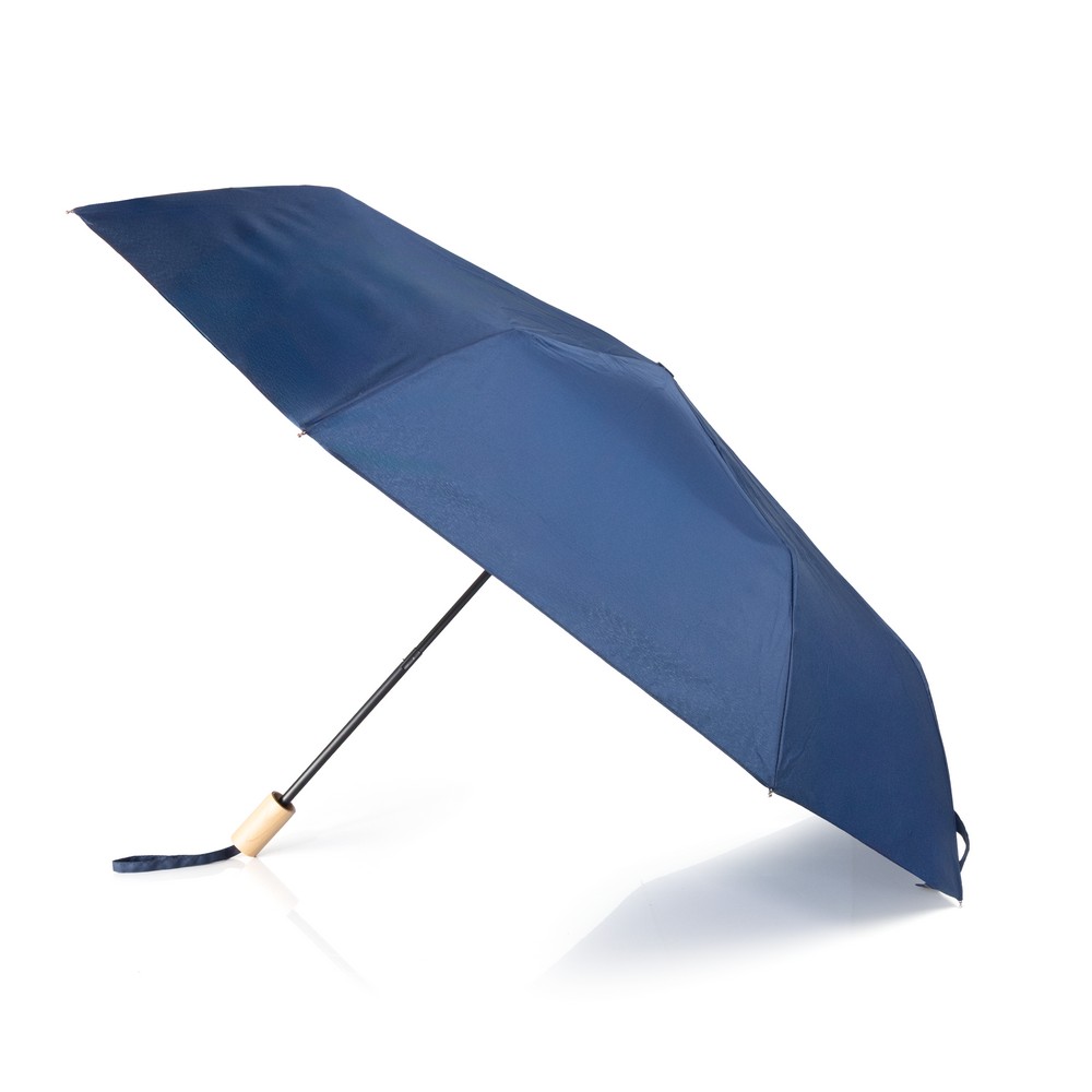 Wiatroodporny parasol manualny RPET, składany | Uksan