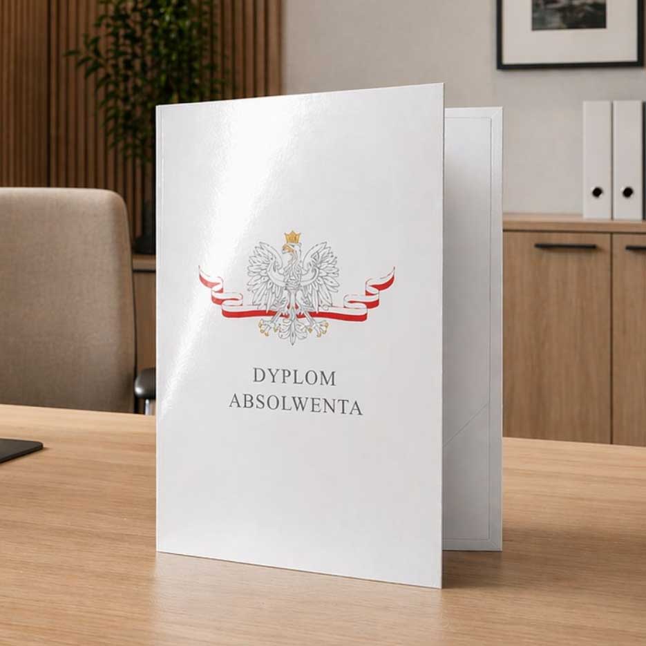 Teczka ofertowa A4 metalizowana  Office Go Metalizowana, kieszonka przezroczysta